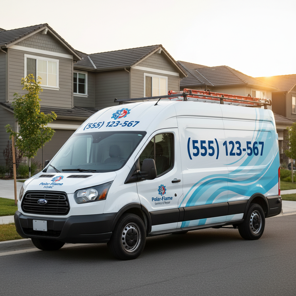 HVAC Masters Service Van Wraps