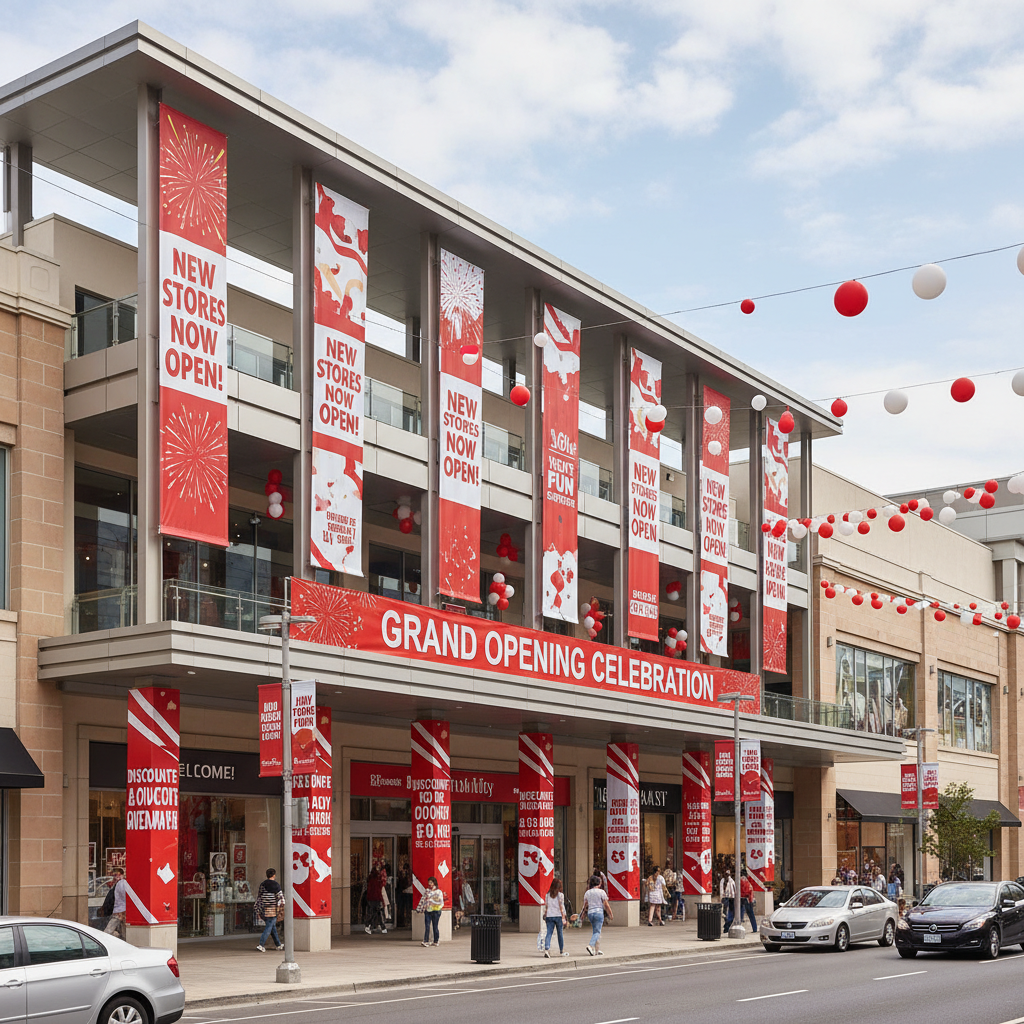 Grand Opening Banner Package — 50 Units