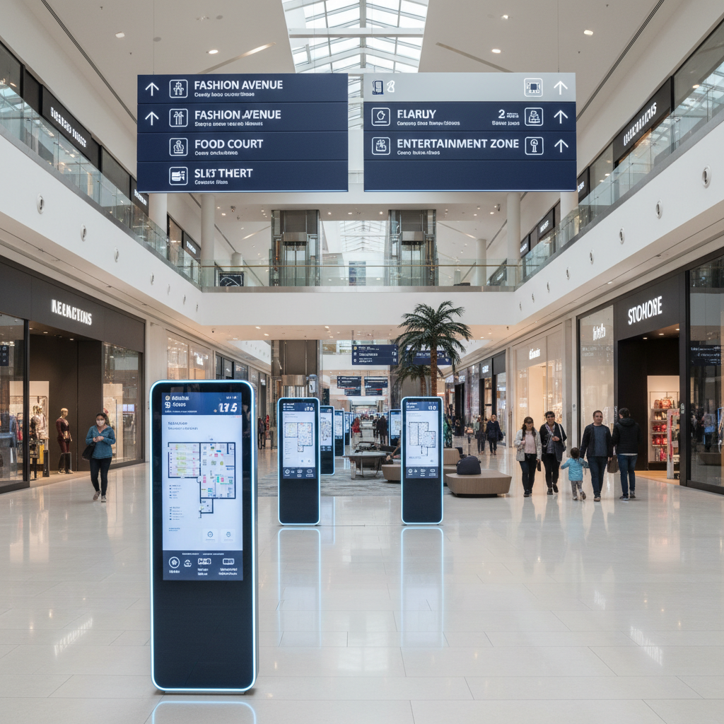 NWA Mall Directory & Wayfinding